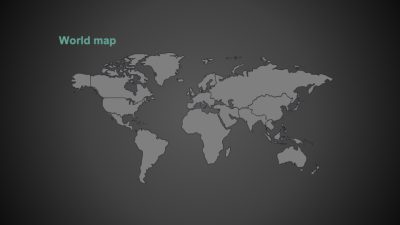 48-page World Map & Major Country Map Templates